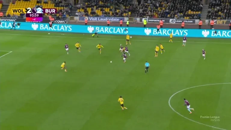 Wolves - Burnley (Gol Foster 90+5')